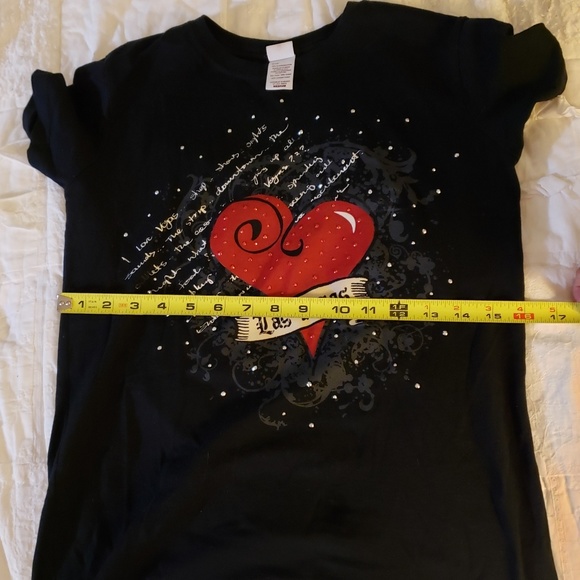 I Love Las Vegas Rhinestone Tee - Picture 5 of 5